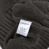 MHL. 595-4161500 サイズ2 COARSE COTTON LINEN 定価22000円 ニット ベスト 24SS カーキ レディース エムエイチエル【中古】4-0912M♪