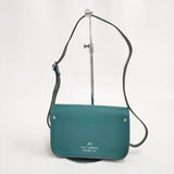 Cambridge Satchel ケンブリッジサッチェル ミニショルダー レザー ポシェット ショルダーバッグ エメラルドグリーン レディース【中古】5-0327G∞