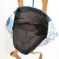 mina perhonen piece bag パッチワーク レザーハンドル ピースバッグ pi0001 ショルダーバッグ マルチカラー レディース ミナペルホネン【中古】5-0327G∞