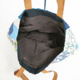 mina perhonen piece bag パッチワーク レザーハンドル ピースバッグ pi0001 ショルダーバッグ マルチカラー レディース ミナペルホネン【中古】5-0327G∞
