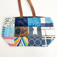 mina perhonen piece bag パッチワーク レザーハンドル ピースバッグ pi0001 ショルダーバッグ マルチカラー レディース ミナペルホネン【中古】5-0327G∞