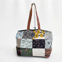 mina perhonen piece bag パッチワーク ピースバッグ os9009 ショルダーバッグ マルチカラー レディース ミナペルホネン【中古】5-0327G∞