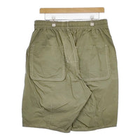 AQUAROCK アクアロック EASY SHORTS 定価18700円 AQ0003 コットン ショートパンツ ハーフパンツ ショーツ 23SS カーキ レディース【中古】5-0706S∞