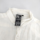 R&D.M.Co- リネンシャツ サイズM 長袖シャツ オフホワイト レディース オールドマンズテーラー【中古】5-0321M△