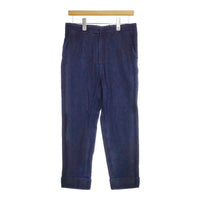 R&D.M.Co- コットンリネンパンツ サイズS デニム パンツ ネイビー レディース オールドマンズテーラー【中古】5-0321M△