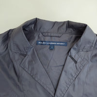RALPH LAUREN SPORT サイズ7  FINN JACKET 94306 clean finish nylon ナイロンジャケット ネイビー レディース ラルフローレンスポーツ【中古】5-0321M△