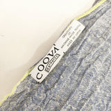 COOVA コーバ 大判ストール フリンジ マフラー 無地 ストール ミズイロ ムラサキ レディース【中古】5-0615M◎