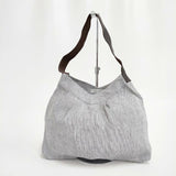 fog linen work リトアニアリネン トートバッグ グレー レディース フォグリネンワーク【中古】5-0327G∞