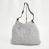 fog linen work リトアニアリネン トートバッグ グレー レディース フォグリネンワーク【中古】5-0327G∞