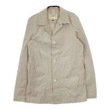 R&D.M.Co- ハーフコート コットン ジャケット ベージュ レディース オールドマンズテーラー【中古】5-0428M∞