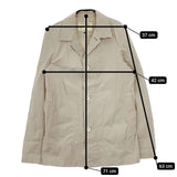 R&D.M.Co- ハーフコート コットン ジャケット ベージュ レディース オールドマンズテーラー【中古】5-0428M∞