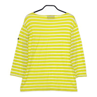 美品　ウェッソン　イエロー　T3　セントジェームス SAINT JAMES ウェッソン ボートネック F3 長袖Tシャツ