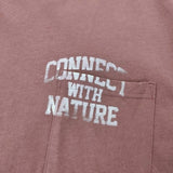 cloth&cross Hug O War CONNECT WITH NATURE HUG O WAR 1 Tシャツ ワンピース ピンク レディース クロス＆クロス ハグオーワー【中古】4-0912S♪