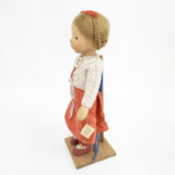 Elisabeth Pongratz エリザベート・ポングラッツ ポングラッツ人形 H204 女の子 オールウッド 木製 その他ホビー ピンク ベージュ レディース【中古】5-0214G◎