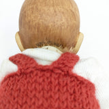 Elisabeth Pongratz エリザベート・ポングラッツ ポングラッツ人形 赤ちゃん ベビー オールウッド 木製 その他ホビー レッド レディース【中古】5-0214G◎