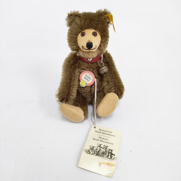 Steiff Teddy Baby テディベビー テディーベイビー16cm 029721 ぬいぐるみ ブラウン ベージュ レディース シュタイフ【中古】5-0214G◎