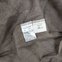 nest Robe リネン カシュクール 麻 01133-1186 ワンピース ブラウン レディース ネストローブ【中古】5-0428M∞