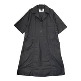 MHL. TEXTURED COTTON DRESS 595-2157503 半袖 コットンドレス ワンピース 22SS ブラック レディース エムエイチエル【中古】5-0621S∞