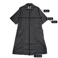 MHL. TEXTURED COTTON DRESS 595-2157503 半袖 コットンドレス ワンピース 22SS ブラック レディース エムエイチエル【中古】5-0621S∞