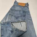 ARTS&SCIENCE/Levi's 505 26インチ ジーンズ コットン 71505 デニムパンツ ブルー レディース アーツ&サイエンス/リーバイス【中古】4-1109G∞