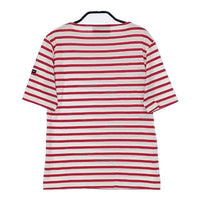 SAINT JAMES ピリアック ボーダー T1 半袖Ｔシャツ カットソー ホワイト レッド レディース セントジェームス【中古】5-0621S∞