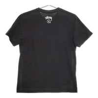 STUSSY VANQUISH ヴァンキッシュ 半袖Ｔシャツ カットソー ブラック メンズ ステューシー【中古】5-0501S∞