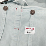 BEAMS/BIG MAC BIG-107-BOY サイズF サロペット オーバーオール ライトブルー レディース ビームス/ビッグマック【中古】4-0912G♪