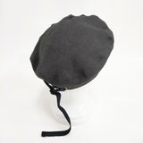 La Maison de Lyllis リネン フリーサイズ ベレー帽 ブラック レディース メゾンドリリス【中古】5-0615M◎