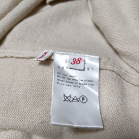 DRESSTERIOR 38 ウール ハイネック長袖ニット ワンピース アイボリー レディース ドレステリア【中古】4-1028T∞