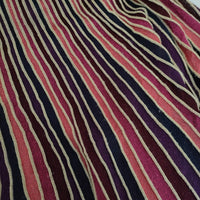 MAX & Co. ラメ プリーツ ストライプ 93019996000 ロングスカート ピンク マルチカラー レディース マックス アンド コー【中古】5-0404M△