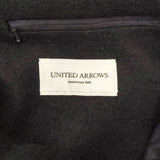 UNITED ARROWS UASB ジャージー チェスターコート 定価46200円 サイズM チェスターコート ネイビー ユナイテッドアローズ【中古】4-1107A◆