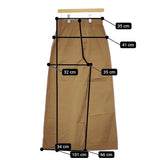 EPOCA ワイドパンツ コットンシルク M5R08-146-50 サイズ40 パンツ ライトブラウン レディース エポカ【中古】5-0404M△