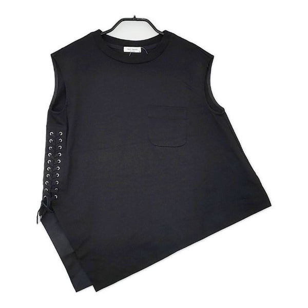 near.nippon ノースリーブ Ｔシャツ カットソー ブラック レディース ニアーニッポン【中古】5-0621S∞