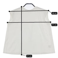 EPOCA EPOCA THE SHOP ノースリーブ Ｔシャツ カットソー ホワイト レディース エポカ【中古】5-0621S∞