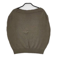 EPOCA LAMAGLIA IN CASA ノースリーブ セーター ニット カーキ レディース エポカ【中古】5-0621S∞