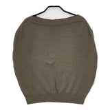 EPOCA LAMAGLIA IN CASA ノースリーブ セーター ニット カーキ レディース エポカ【中古】5-0621S∞