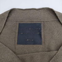 EPOCA LAMAGLIA IN CASA ノースリーブ セーター ニット カーキ レディース エポカ【中古】5-0621S∞