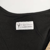 TSUMORI CHISATO the Spirit of Beauty スパンコール 半袖Ｔシャツ カットソー ブラック レディース ツモリチサト【中古】5-0621S∞