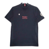 PEARLY GATES モックネック 半袖Ｔシャツ カットソー ネイビー メンズ パーリーゲイツ【中古】5-0501S∞