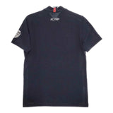 PEARLY GATES モックネック 半袖Ｔシャツ カットソー ネイビー メンズ パーリーゲイツ【中古】5-0501S∞