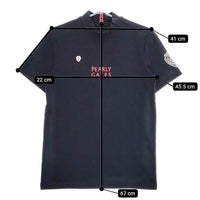 PEARLY GATES モックネック 半袖Ｔシャツ カットソー ネイビー メンズ パーリーゲイツ【中古】5-0501S∞