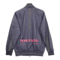 PEARLY GATES 撥水タフレックスストレッチ スーパーフルジップブルゾン ジャケット ネイビー メンズ パーリーゲイツ【中古】5-0108M∞