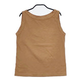 45R/45rpm ノースリーブカットソー キャミソール タンクトップ ライトブラウン系 レディース フォーティーファイブアールピーエム【中古】5-0709S∞