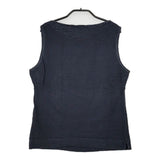 45R/45rpm R by ノースリーブカットソー インディゴ タンクトップ ネイビー レディース フォーティーファイブアールピーエム【中古】5-0709S∞