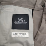 BEAUTY&YOUTH UNITED ARROWS 360MASTER 撥水ナイロンストレッチ 1214-112-7999 サイズS パンツ モカベージュ メンズ ビューティアンドユース【中古】4-1204G△