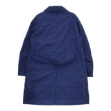 Danton ナイロン JD-8642 NYLON TAFFETA ステンカラーコート ネイビー レディース ダントン【中古】5-0426M∞
