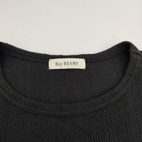 Ray Beams レイヤード半袖ブラウス 61-04-0228-101 ブラウス シャツ ブラック レディース レイビームス【中古】5-0709S∞