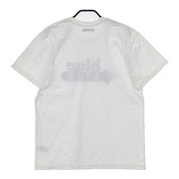 BLUE BLUE プリント サイズ2 半袖Ｔシャツ カットソー ホワイト レディース ブルーブルー【中古】5-0709S∞