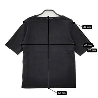 SAINT JAMES ウェッソン T3 無地 半袖Ｔシャツ カットソー ブラック レディース セントジェームス【中古】5-0709S∞