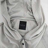 Lelill フード付き プルオーバー パーカー カットソー グレー レディース レリル【中古】5-0426M∞